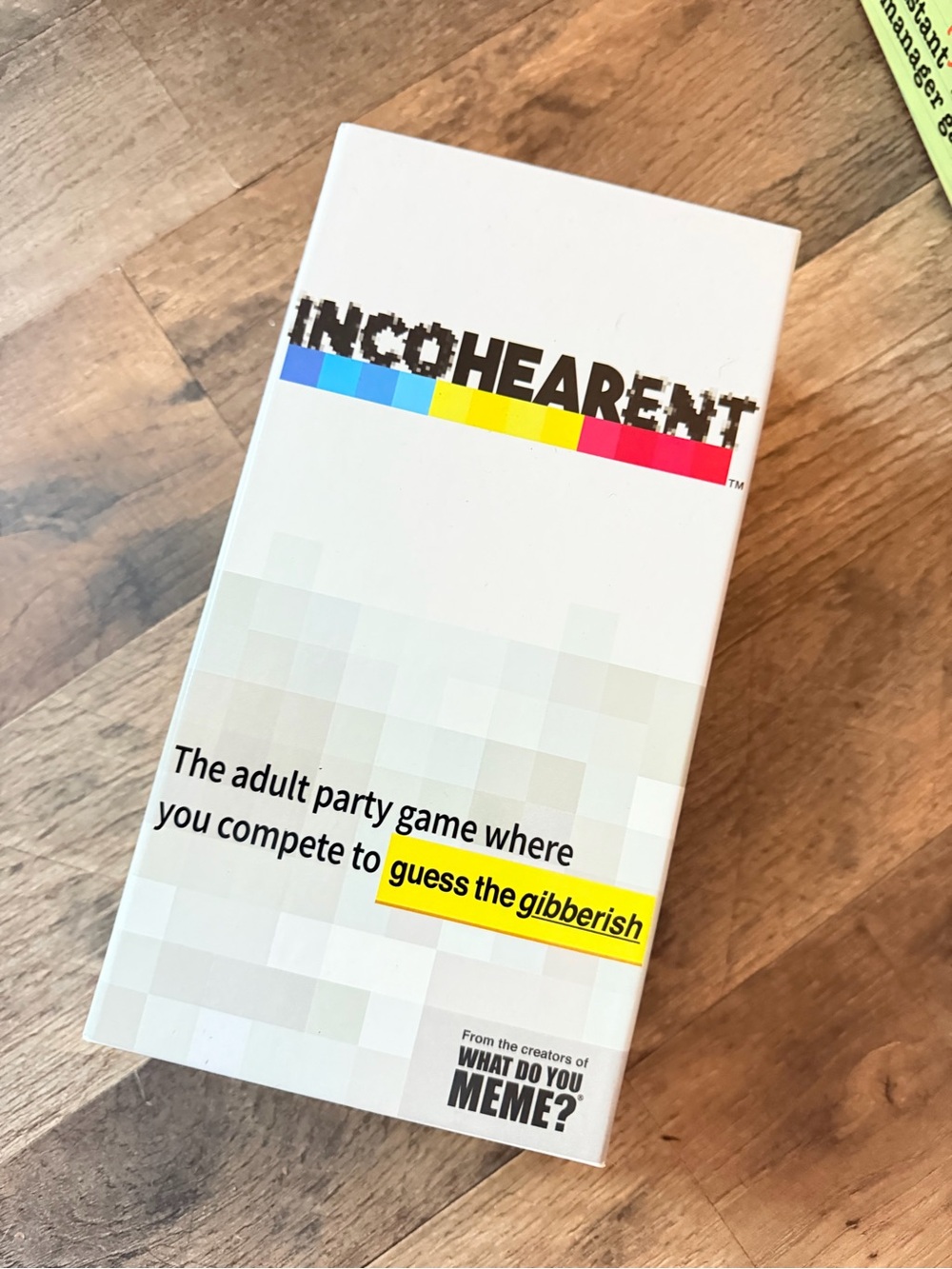 IncoHEARENT Party Game - White Box